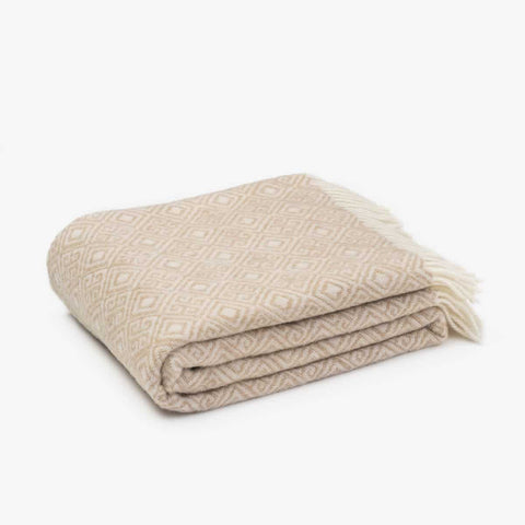 Plaid "Sirtaki" van merinowol