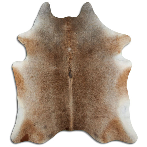 Tan Grey Koeienhuid L