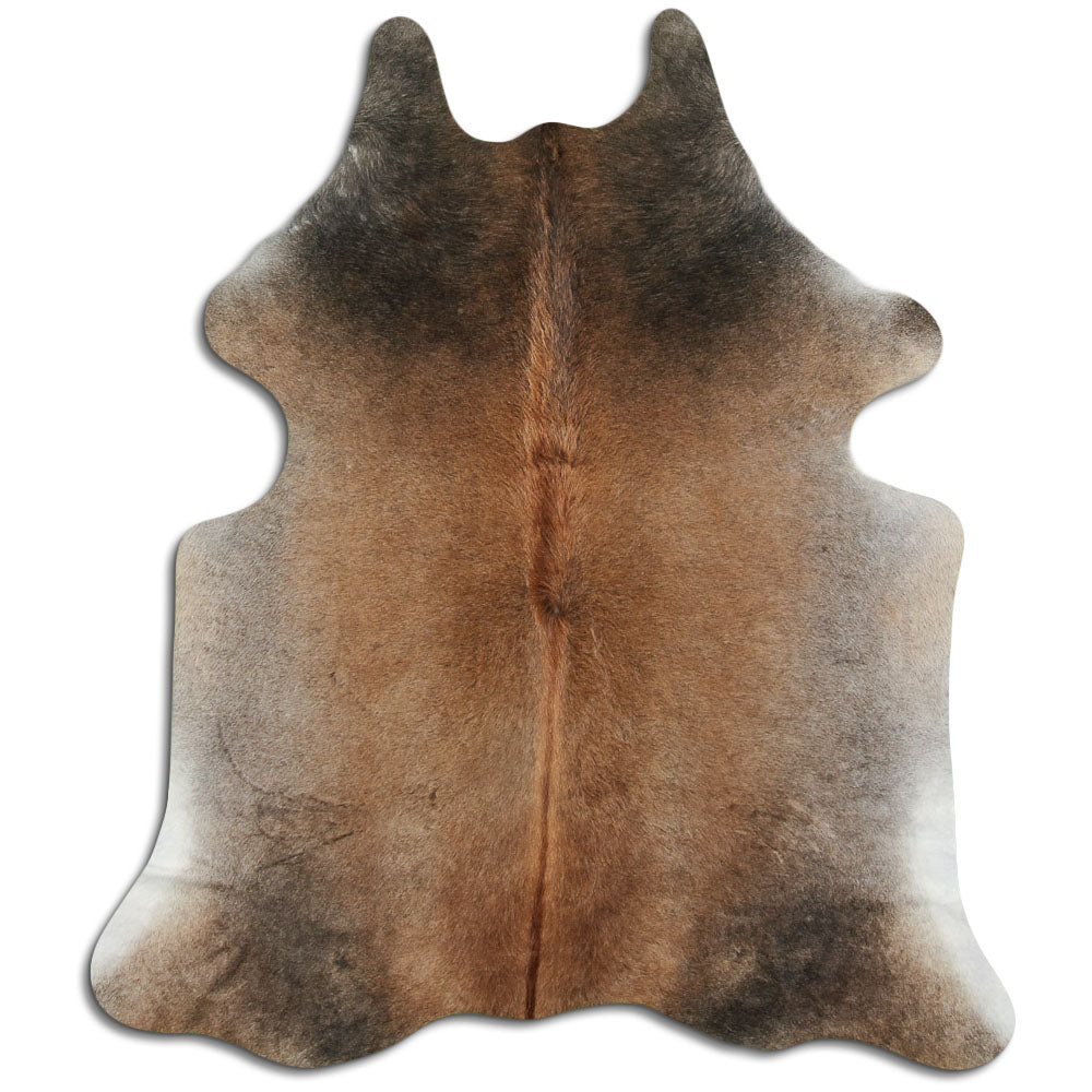 Tan Grey Koeienhuid L
