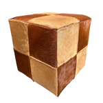 Poef van koeienhuid | Meerdere kleuren beschikbaar