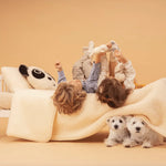 Kinderdeken "Luka" van merinowol | dubbellaags