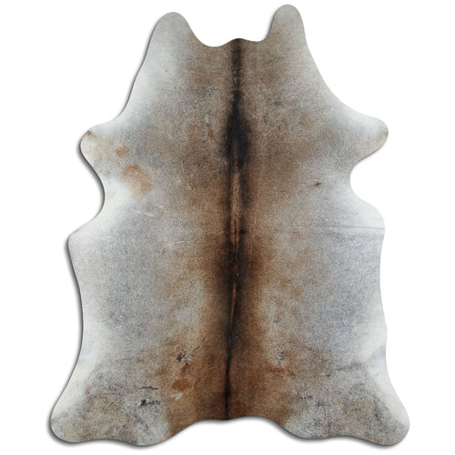 Tan Grey Koeienhuid L