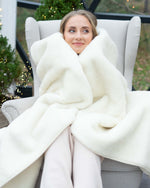 Wollen deken "Cashmere" van kasjmier en merinowol | dubbellaags