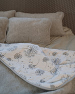 Wollen deken "Dandelion" van merinowol | dubbellaags