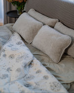 Wollen deken "Dandelion" van merinowol | dubbellaags