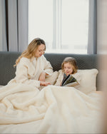 Wollen deken "Cashmere" van kasjmier en merinowol | dubbellaags