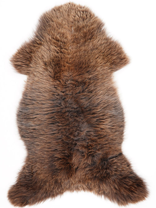 Bruine Schapenvacht XL