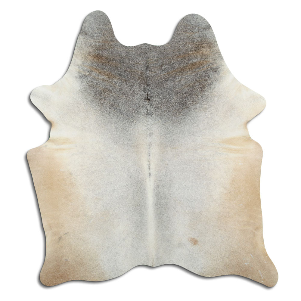 Tan Grey Koeienhuid L