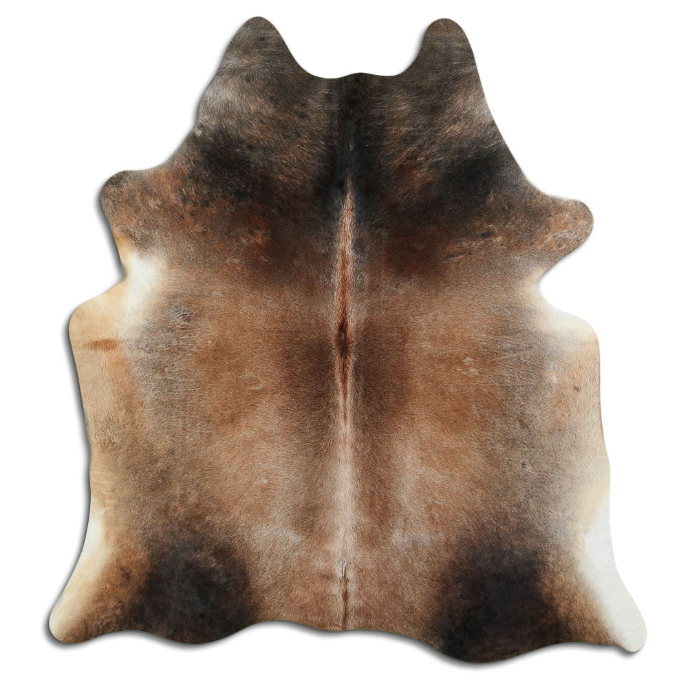 Tan Grey Koeienhuid L