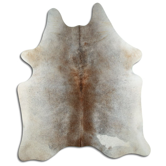 Tan Grey Koeienhuid L
