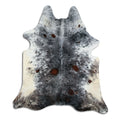 Salt & Pepper Koeienhuid XL