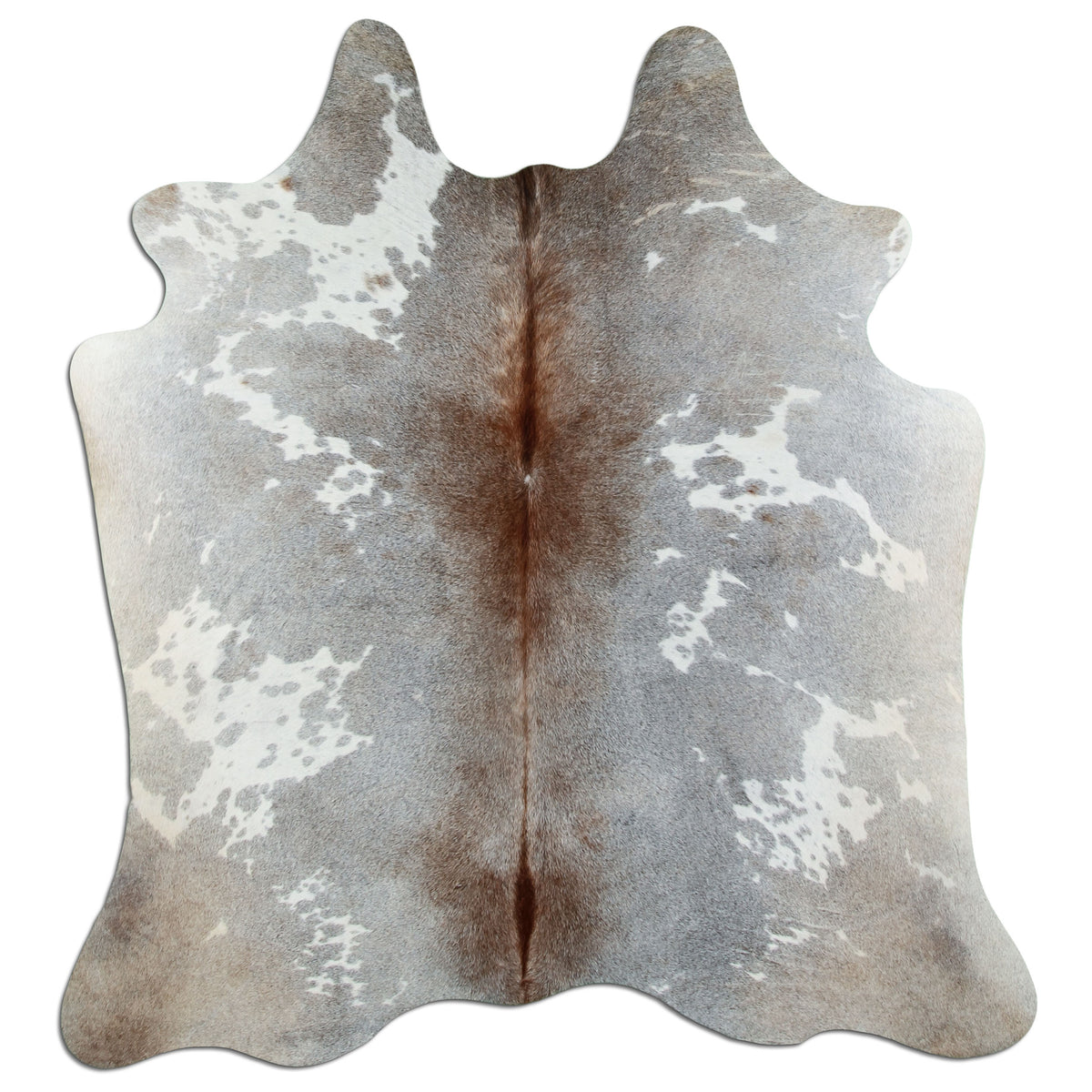 Tan Grey Koeienhuid L