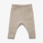 Babybroekje "Schaap" met borduursel; beige