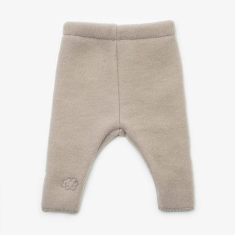 Babybroekje "Schaap" met borduursel; beige