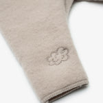 Babybroekje "Schaap" met borduursel; beige