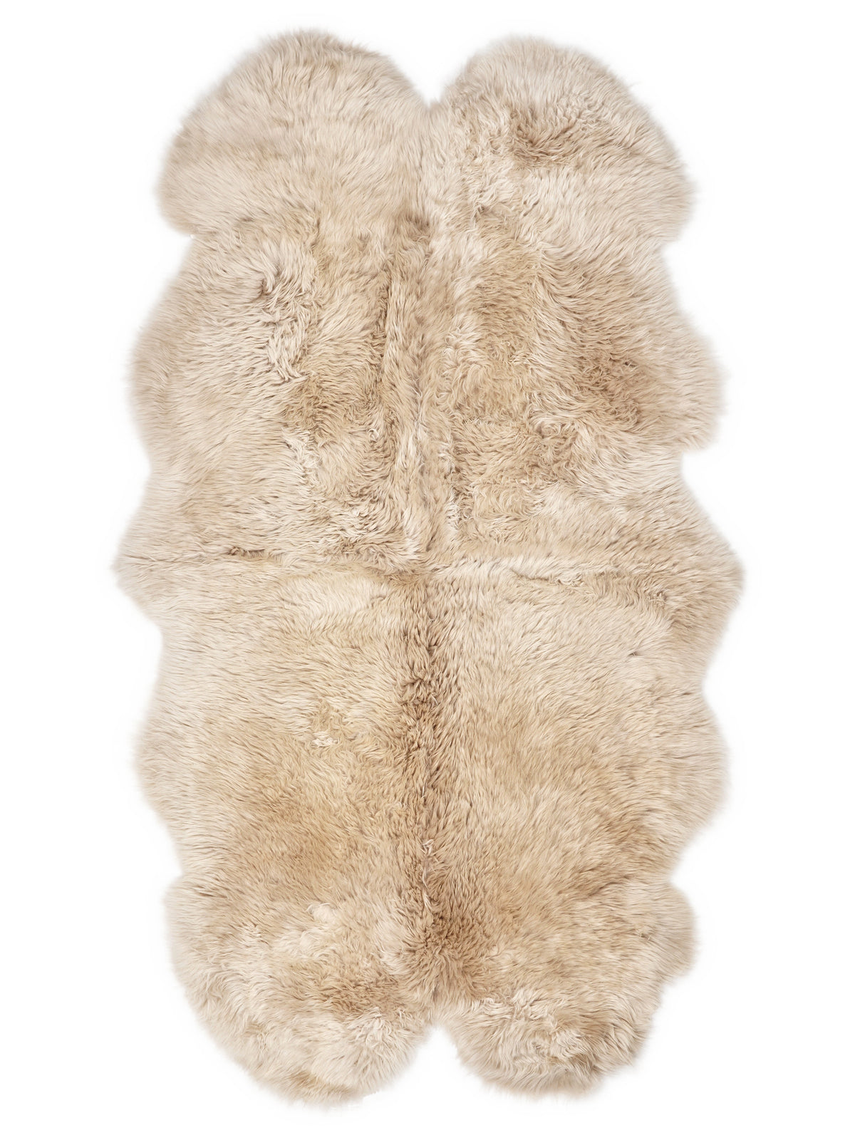 Nieuw-Zeelandse Schapenvacht Vloerkleed Quattro, Beige