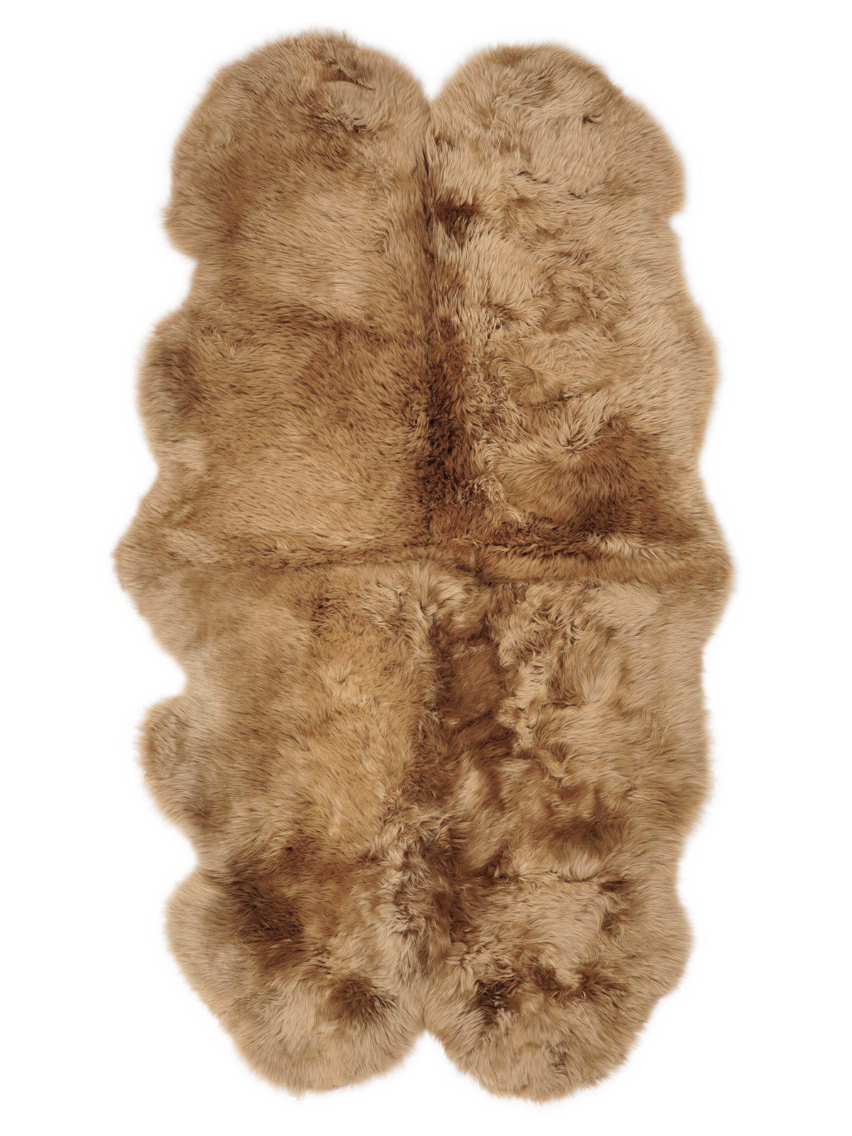 Nieuw-Zeelandse Schapenvacht Vloerkleed Quattro, Camel