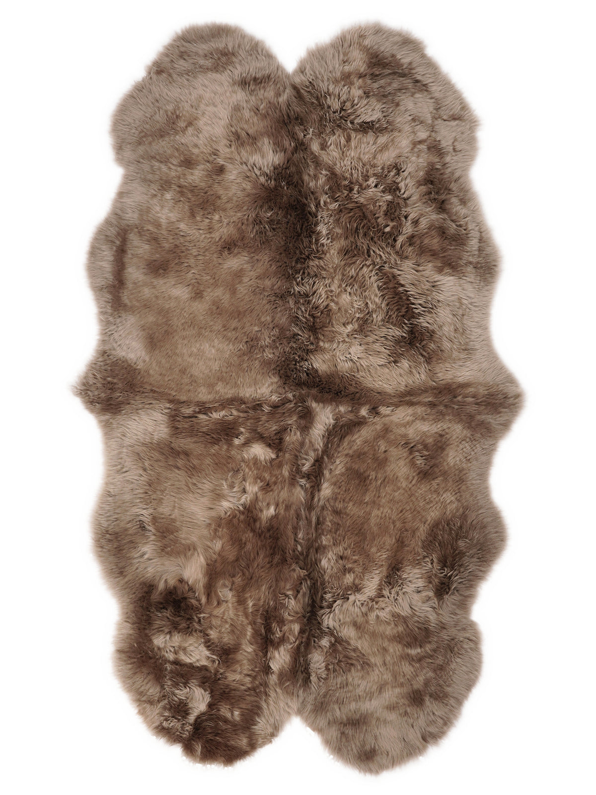 Nieuw-Zeelandse Schapenvacht Vloerkleed Quattro, Mokka