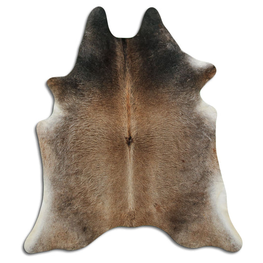 Tan Grey Koeienhuid L