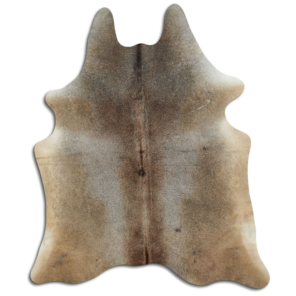 Tan Grey Koeienhuid XL