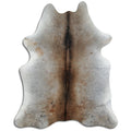 Tan Grey Koeienhuid L