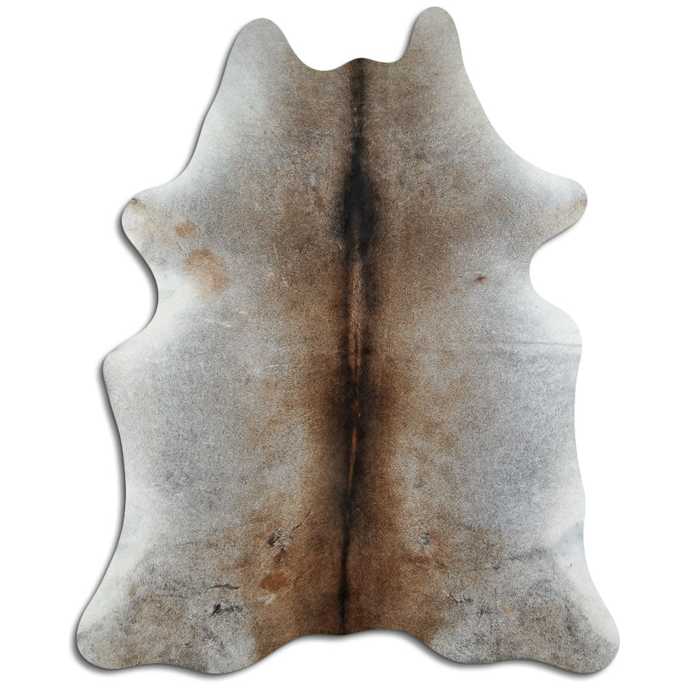 Tan Grey Koeienhuid L