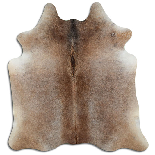 Tan Grey Koeienhuid L