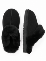 Schapenvacht Pantoffels | Zwart