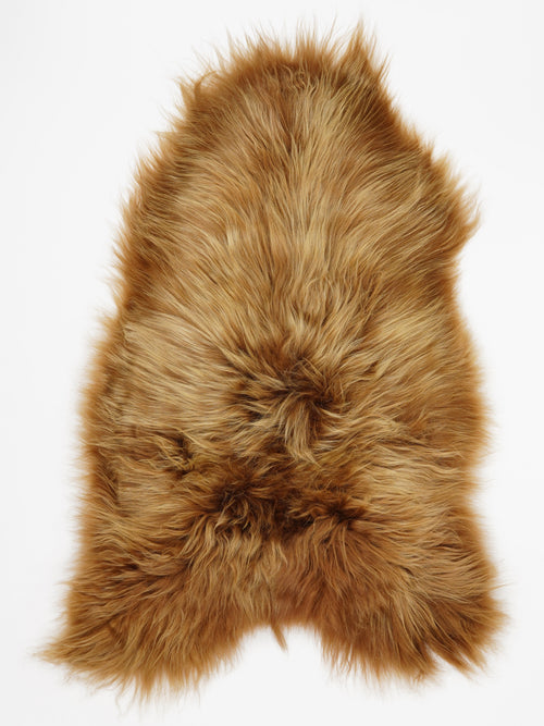 Ijslandse Schapenvacht ‘Ginger Brisa’ Geverfd