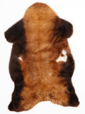 Zweedse Schapenvacht Roestbruin L