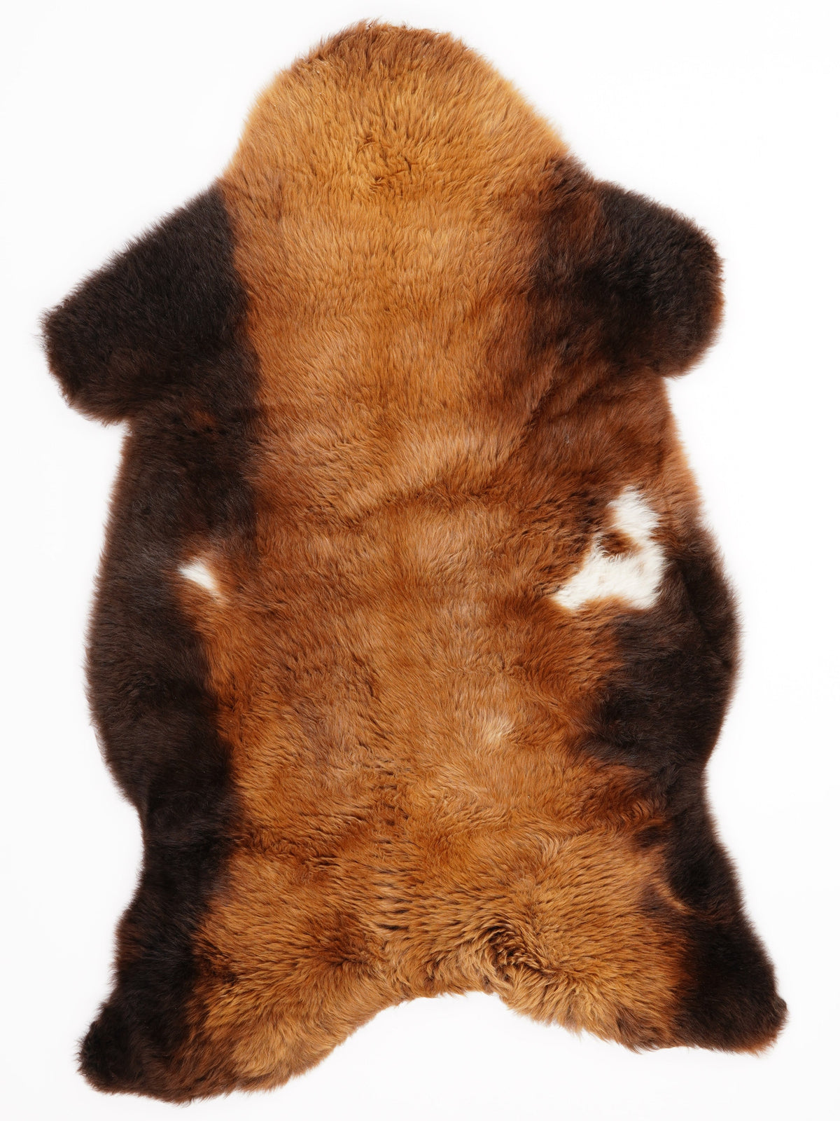 Zweedse Schapenvacht Roestbruin L