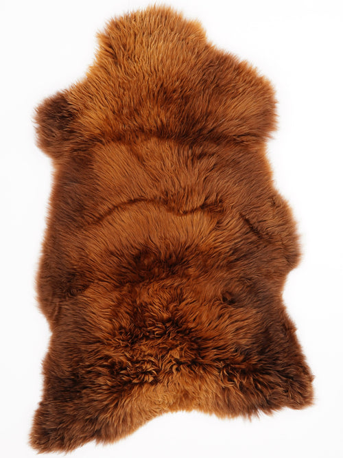Zweedse Schapenvacht Roestbruin M