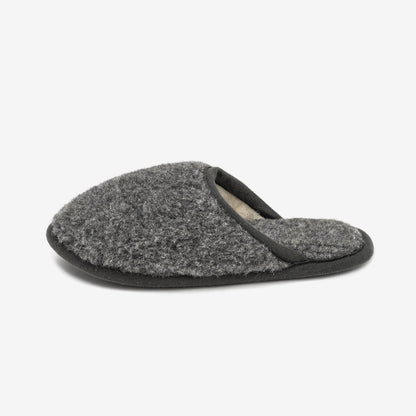 Merino sloffen "Granite"