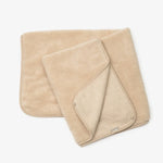 Wollen deken "Cashmere" van kasjmier en merinowol beige | dubbellaags