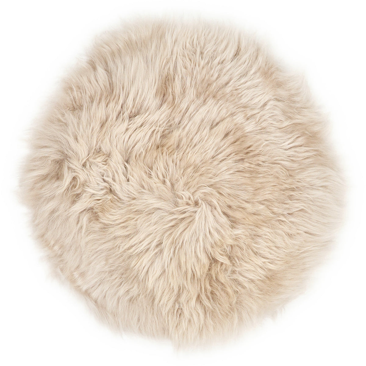 Schapenvacht Zitkussen, Beige