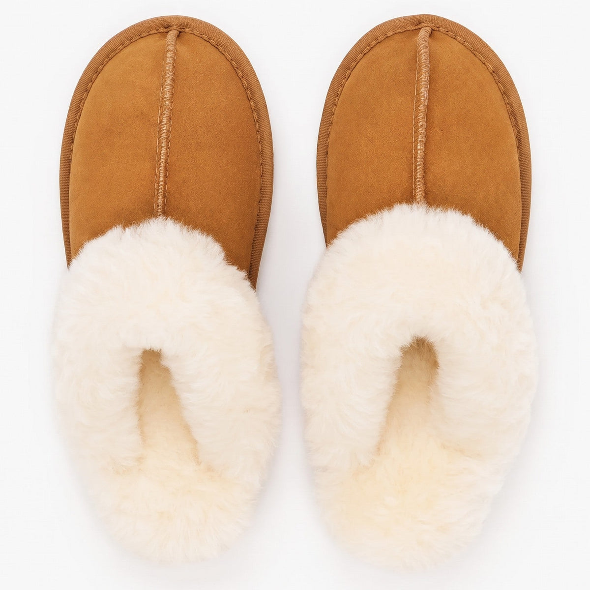 Schapenvacht Pantoffels | Camel