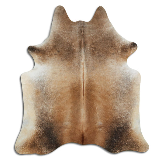 Tan Grey Koeienhuid L
