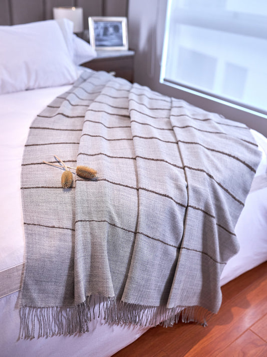 Plaid "Classic Bouclé" van baby-alpaca