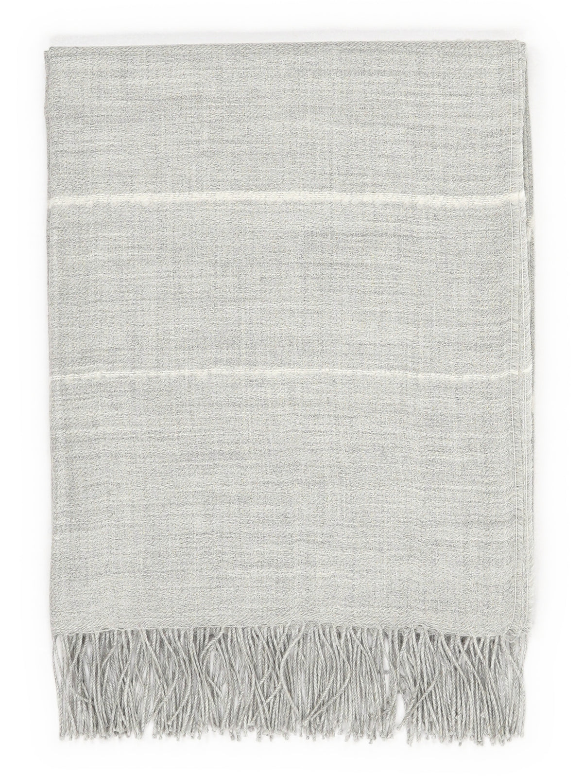 Plaid "Classic Bouclé" van baby-alpaca – gevouwen