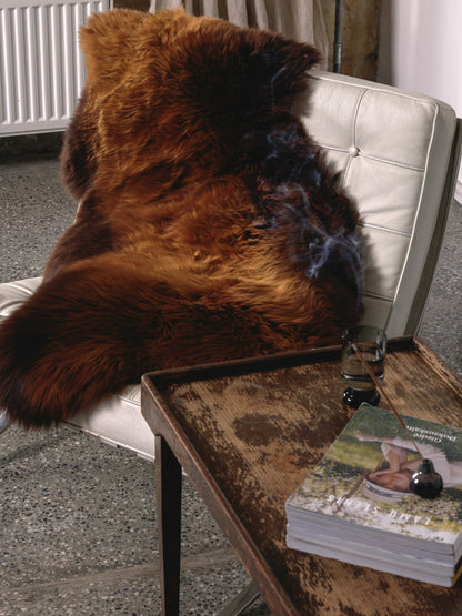 Zweedse Schapenvacht Roestbruin