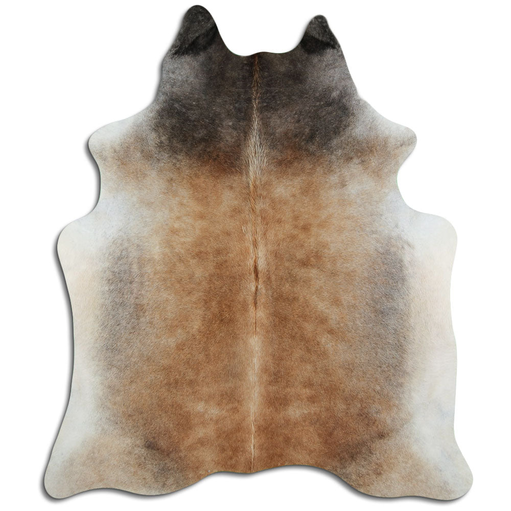 Tan Grey Koeienhuid XL