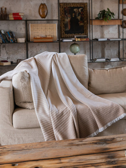 Plaid "Dune" van royal alpaca