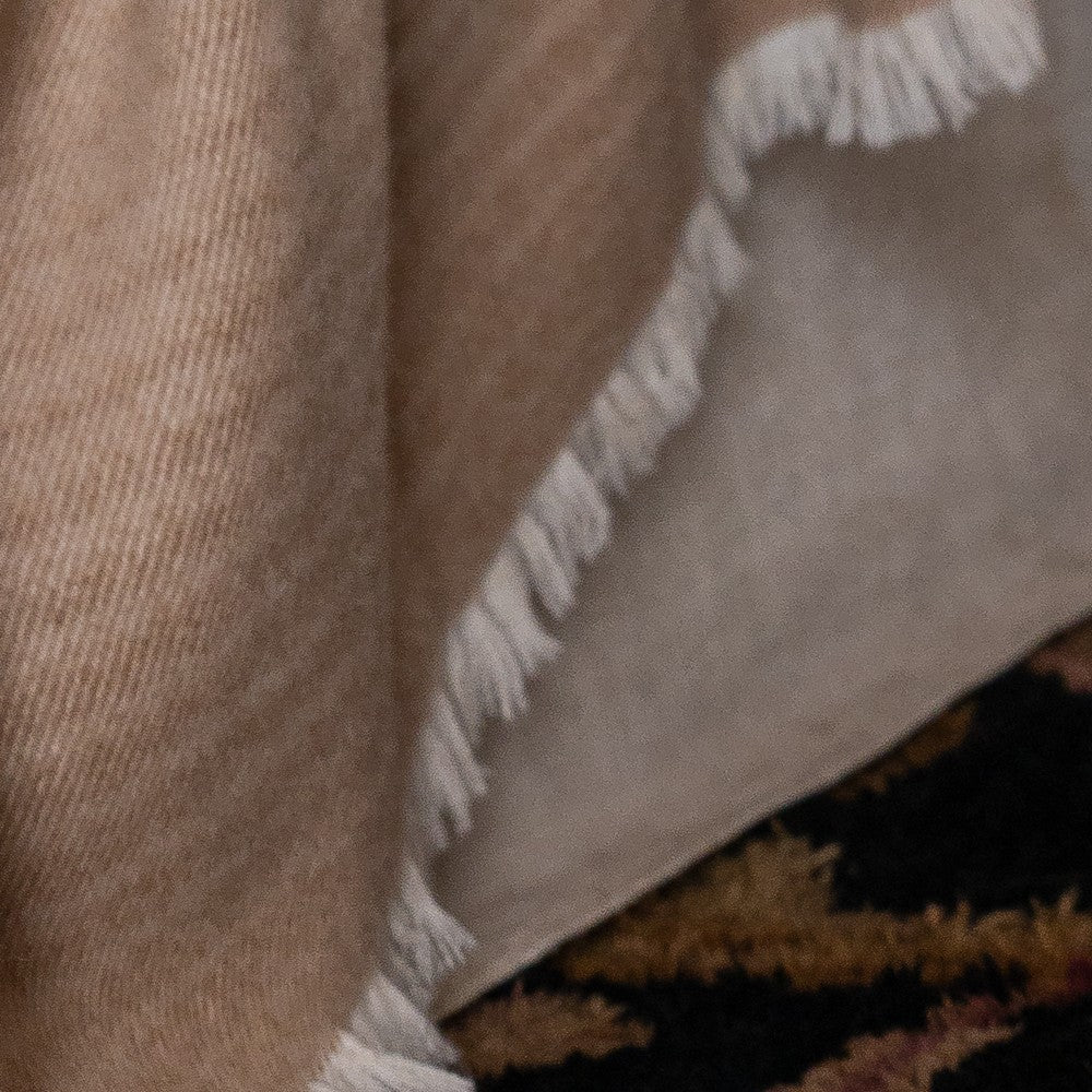 Plaid "Dune" van royal alpaca – detail