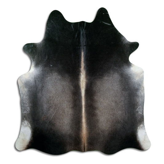 Tan Grey Koeienhuid L