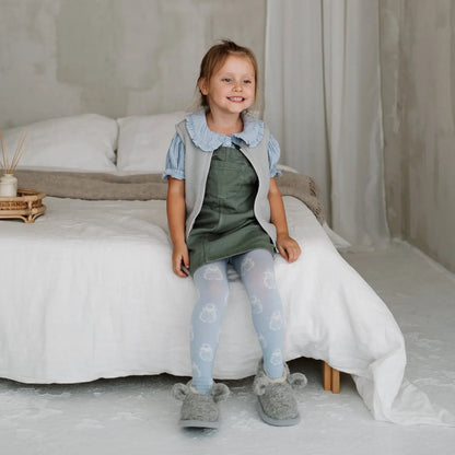 Merino kindersloffen "Mouse"