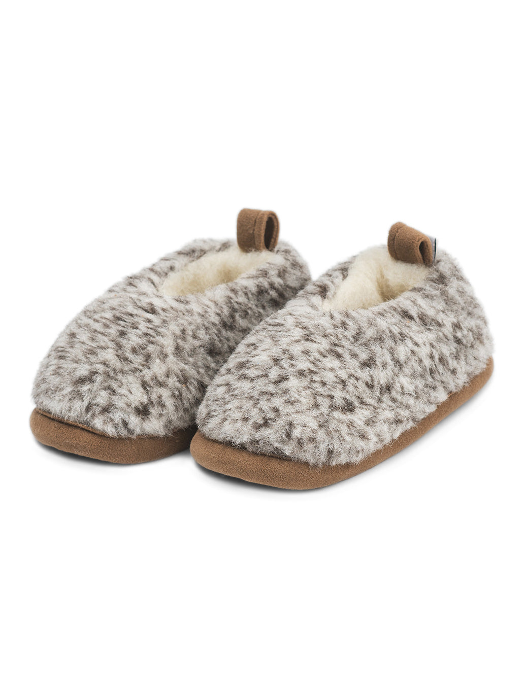 Merino kindersloffen "Tiger"