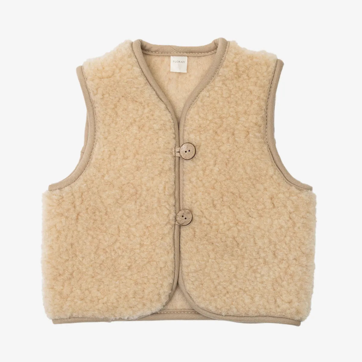 Kindervest ‘'Panda’' Beige