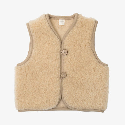 Kindervest ‘'Panda’' Beige