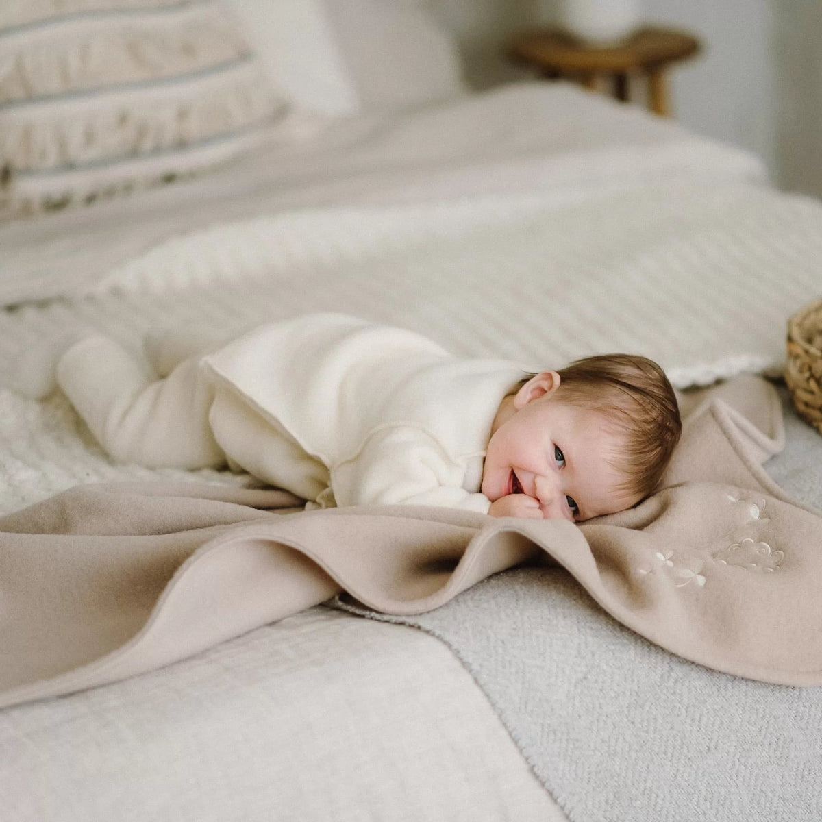 Babydeken van merinowol – Foto 4 van 6