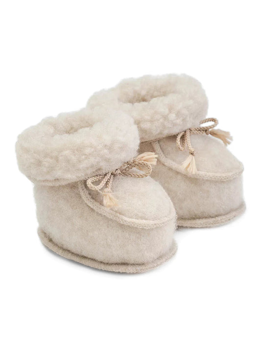 Baby merino slofjes